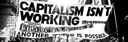 Cocktails & Capitalism - an anticapitalist podcast banner