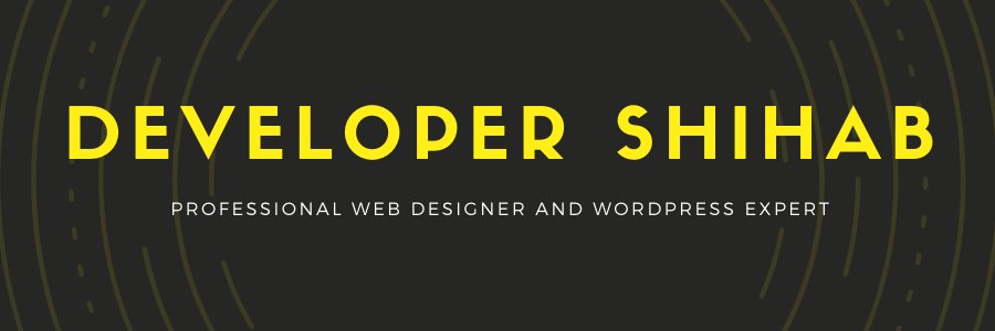 developershihab's profile banner image