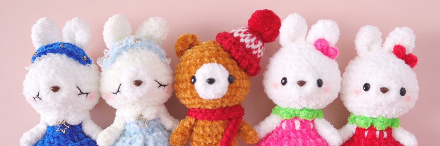 イチゴチョコ🍓あみぐるみ作家's banner