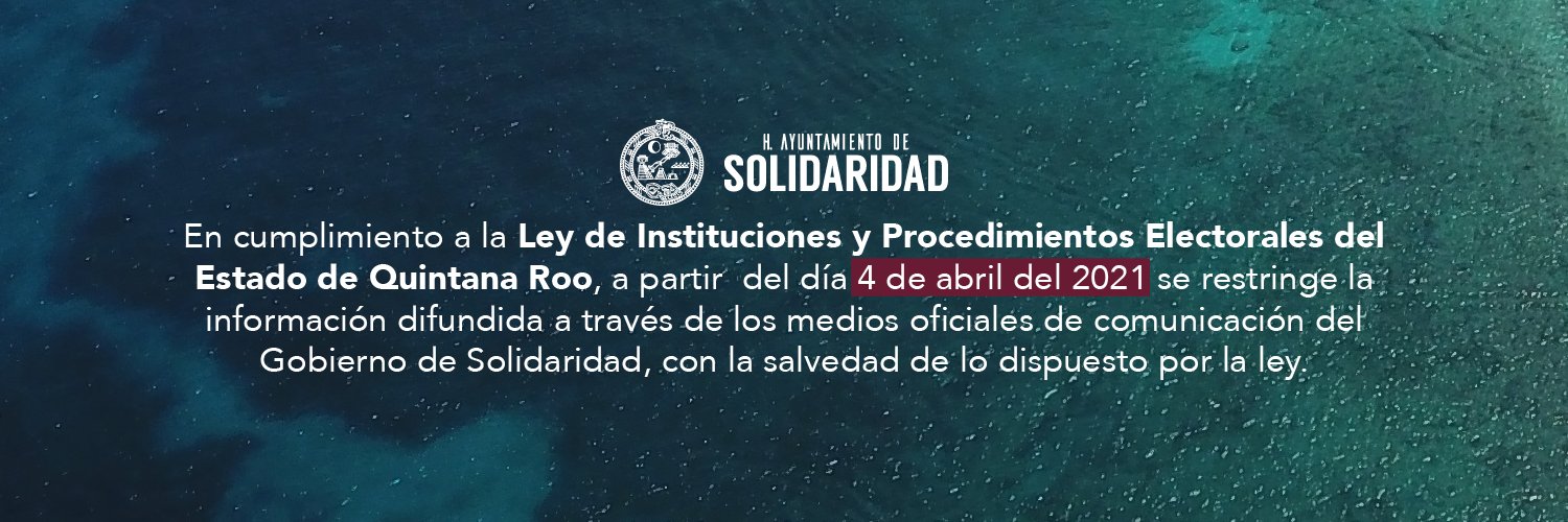 Secretaría de Turismo de Solidaridad banner