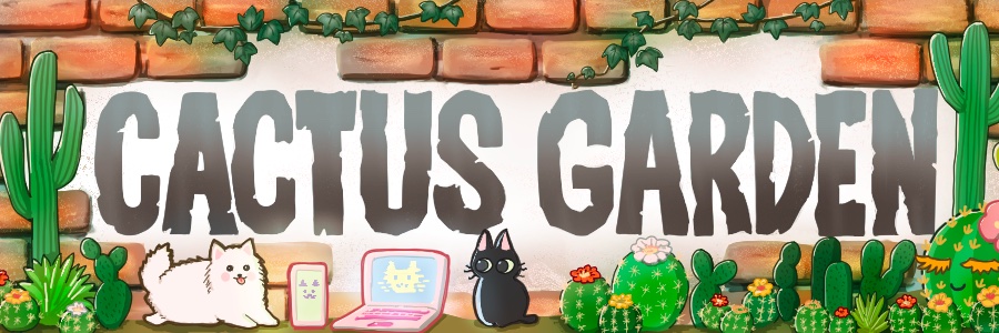 Cactus Garden 🌵インディーゲーム banner