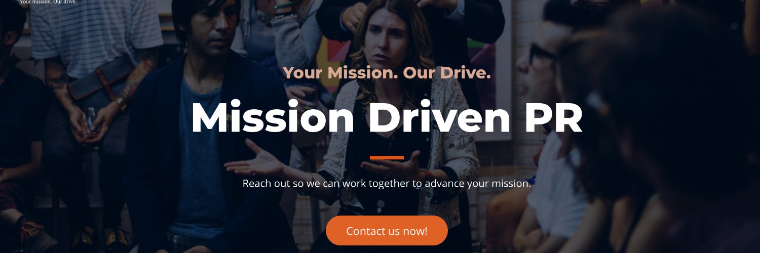 Mission Driven PR banner
