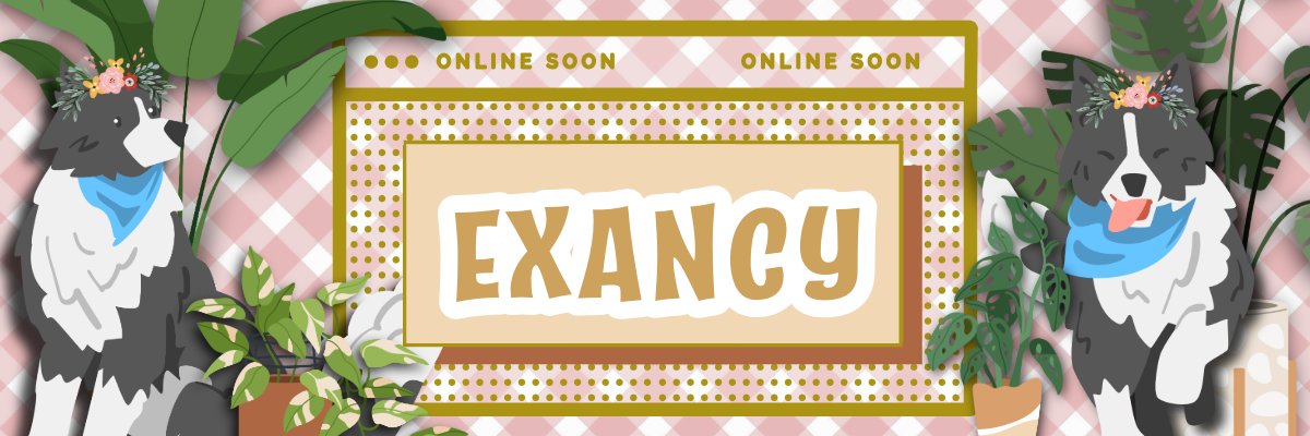 exancy's profile banner image