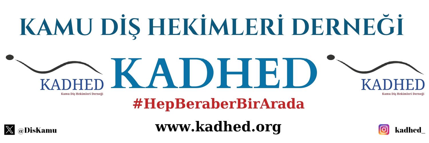 KADHED(Kamu Diş Hekimleri Derneği) banner