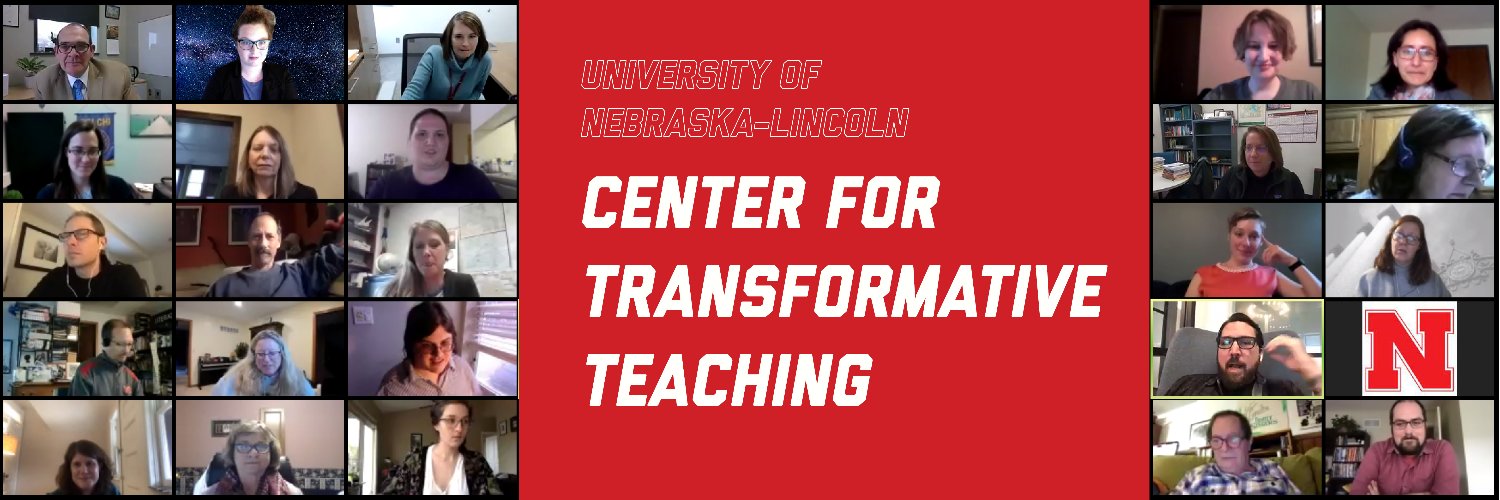UNL Center for Transformative Teaching banner