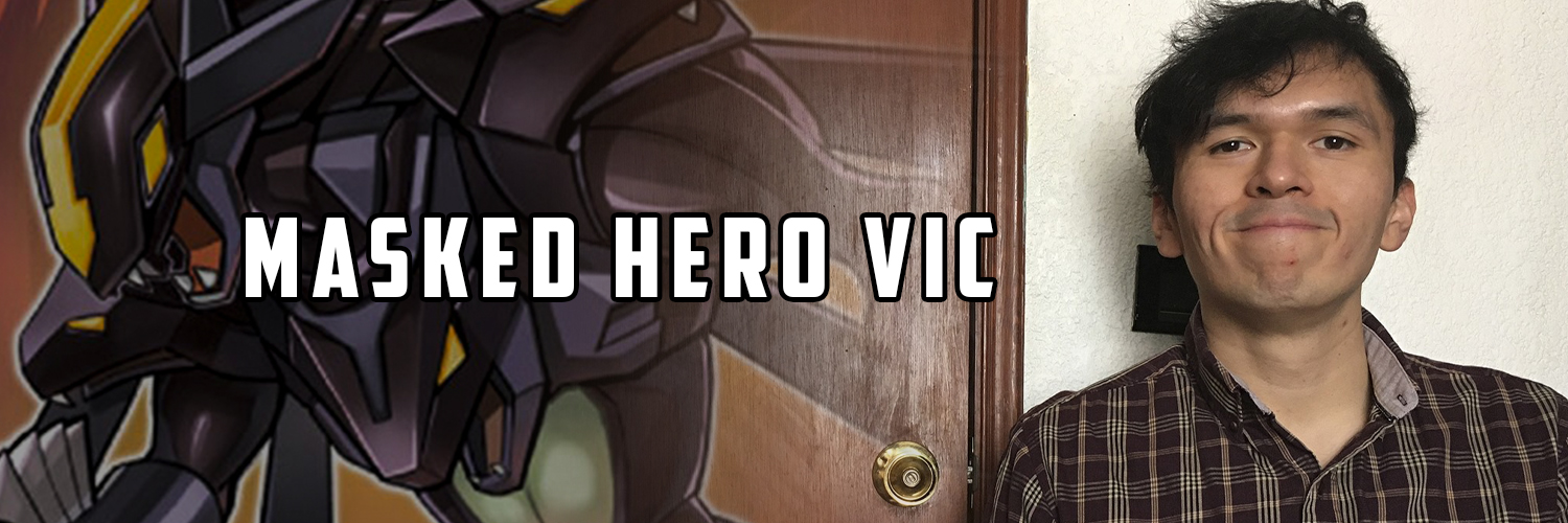 Masked HERO Vic banner
