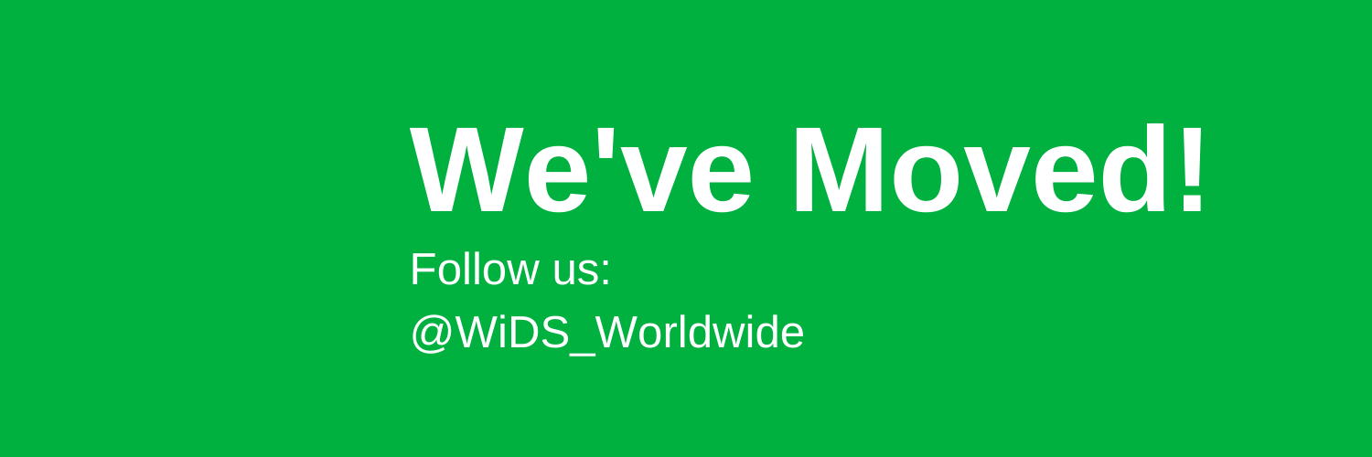 Women in Data Science (WiDS) Conference banner