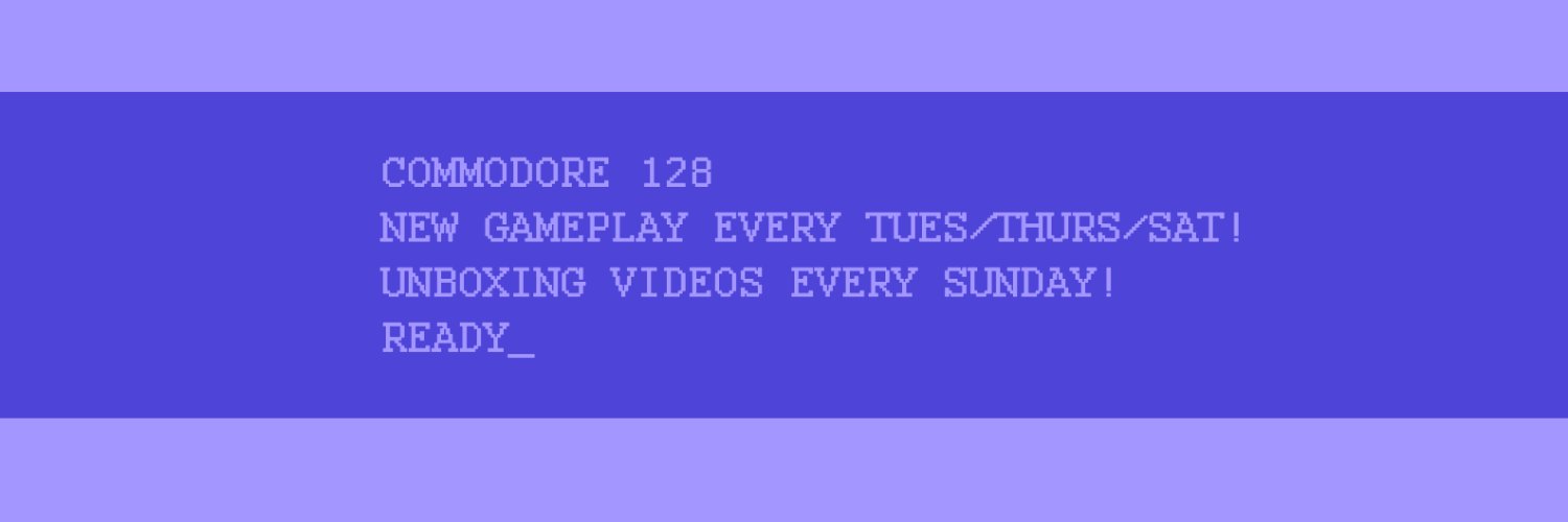Commodore 128 banner