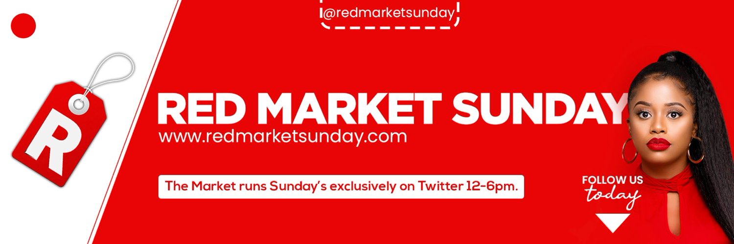 Red Market Sunday Profile Banner