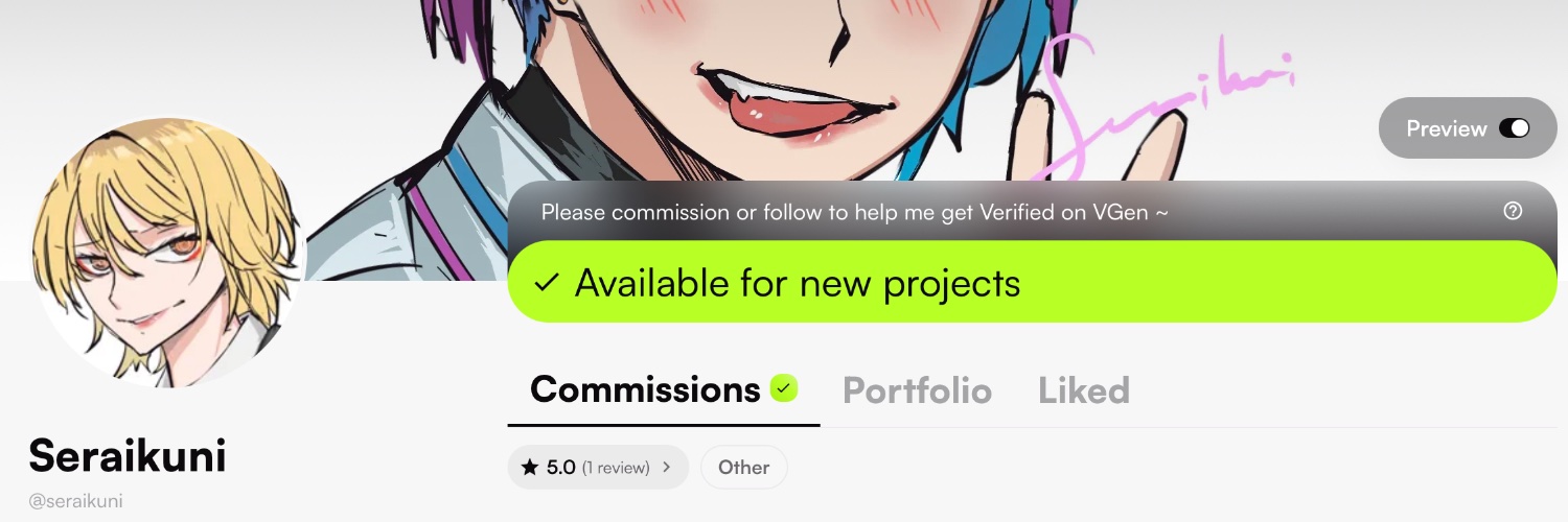 SeraiKuni (Commissions Open) banner