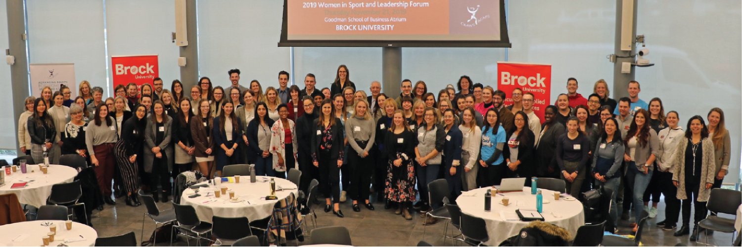 Brock U - Centre for Sport Capacity banner