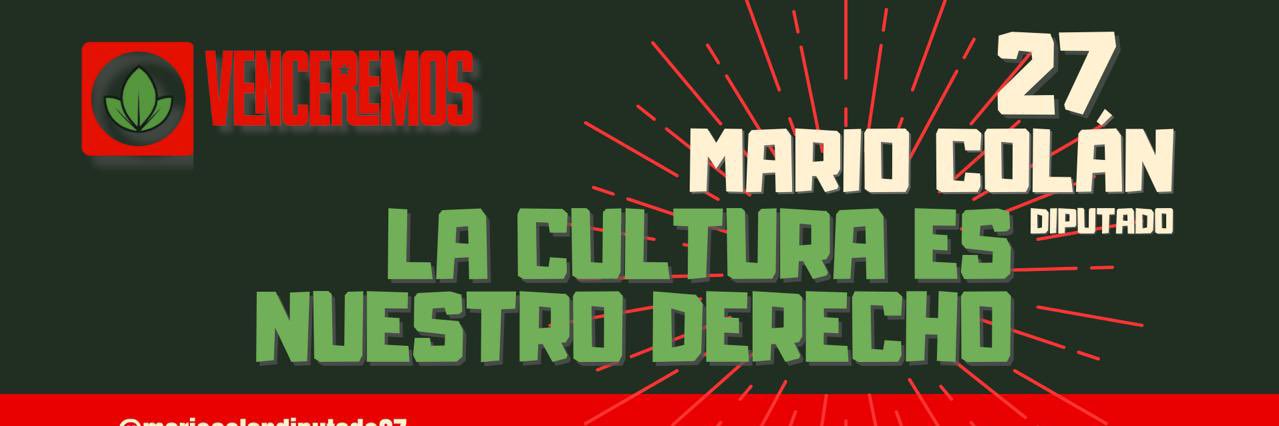 Mario Colán (27) Diputados #Venceremos. MNP banner