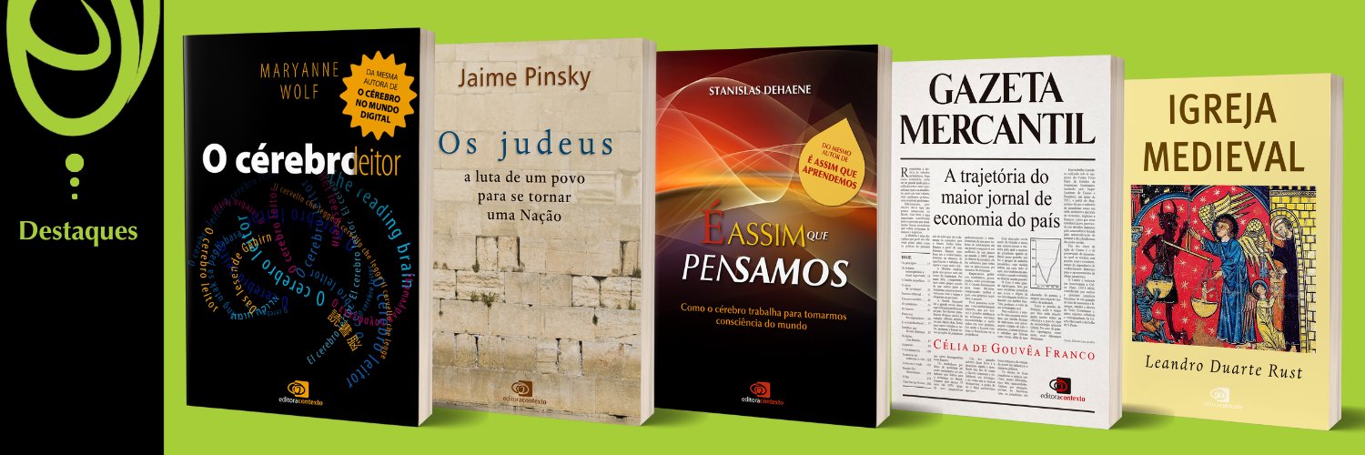 Editora Contexto banner