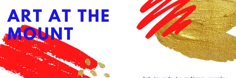 Mount Pleasant Middle School Art Room banner