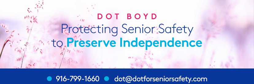 Dot for Senior Safety banner