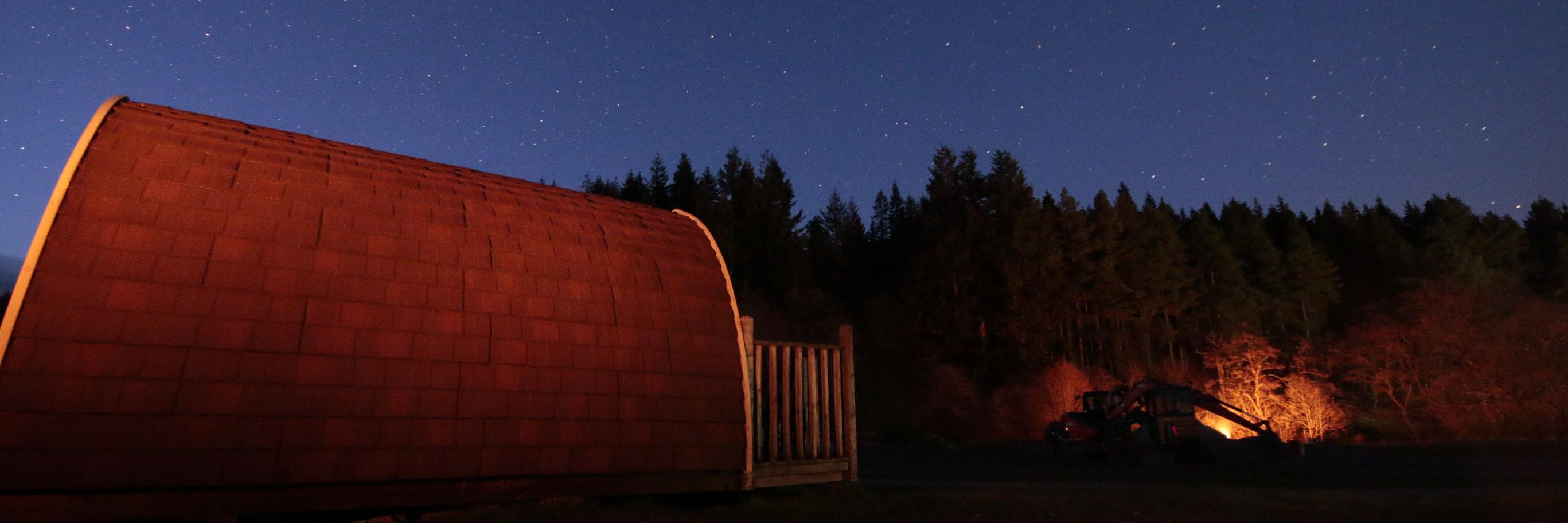 kielder campsite banner