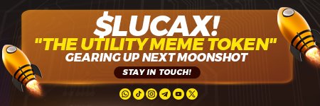 $LUCAX "Smart Meme Token" banner