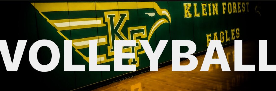 Klein Forest Volleyball banner