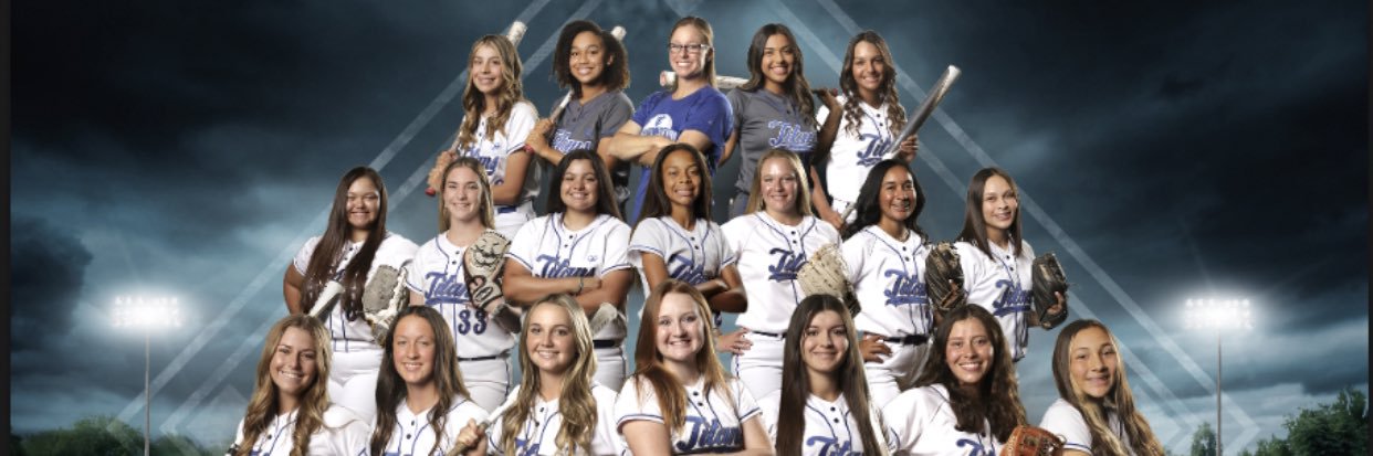 Titan Softball banner