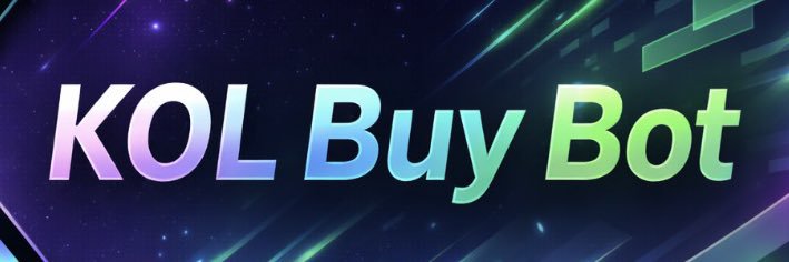 KOL Buy Bot banner