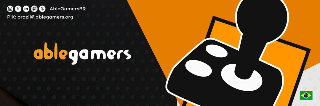 AbleGamers Brasil banner
