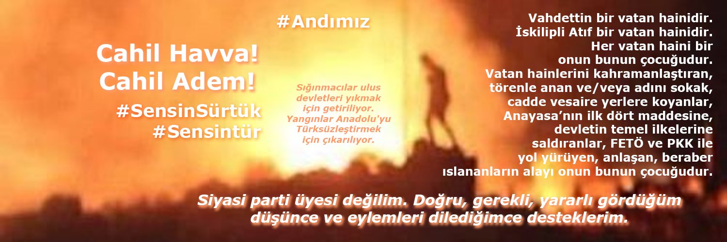 Gazi Şimşek #Andımız #BursaSöylevi #Boykot 🪓 banner