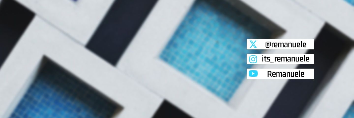 Remanuele's profile banner image