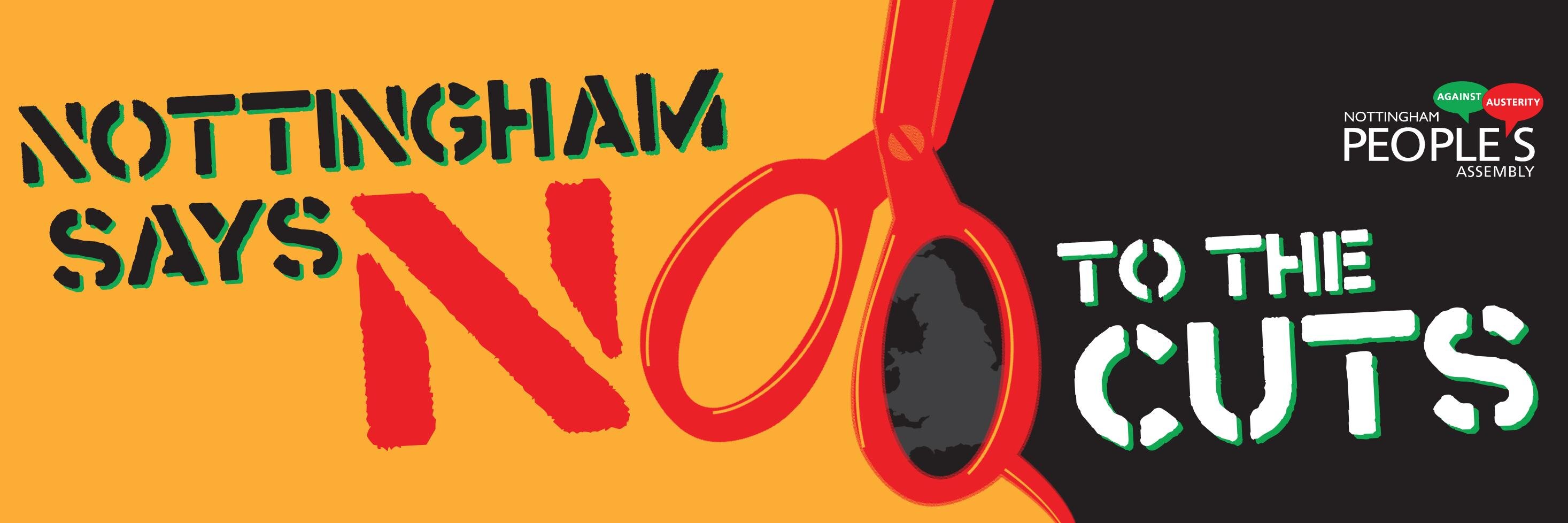 Nottingham People's Assembly banner