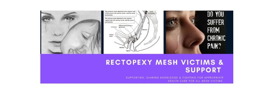 Rectopexy Mesh Victims and Support 💜's banner