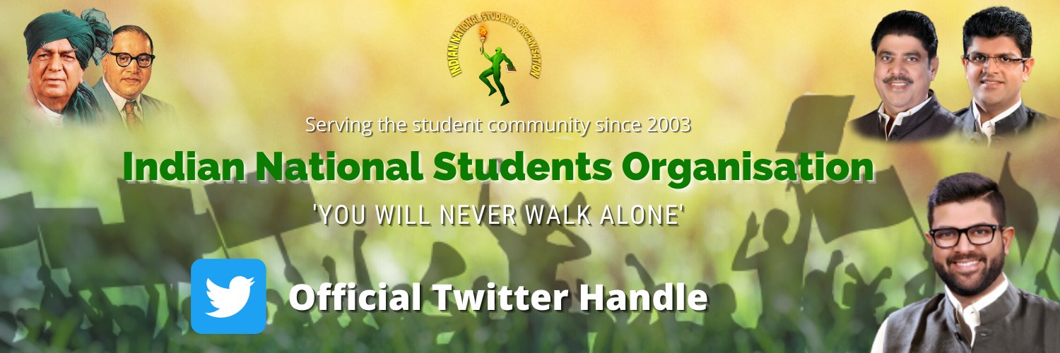 Indian National Students Organisation - INSO banner
