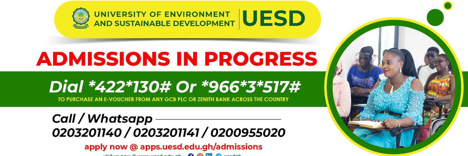 Uni. of Environment and Sustainable Development. banner
