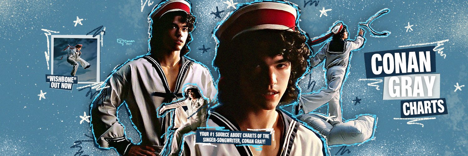 Conan Gray Charts banner