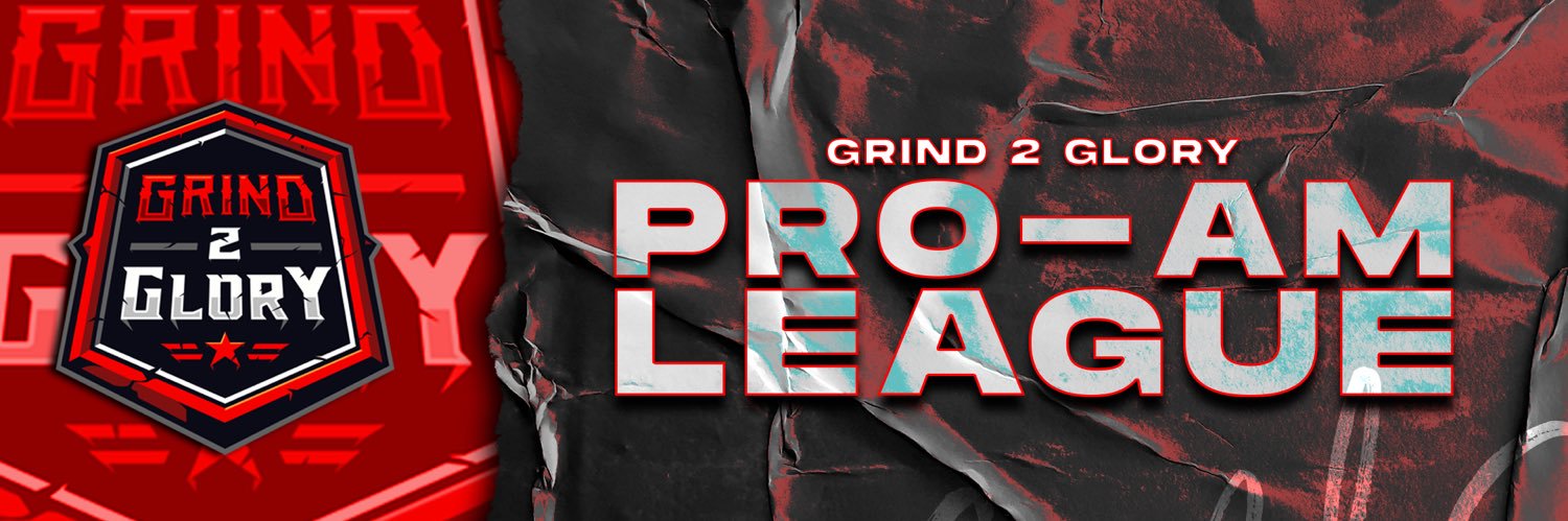 Grind 2 Glory Pro-Am League banner