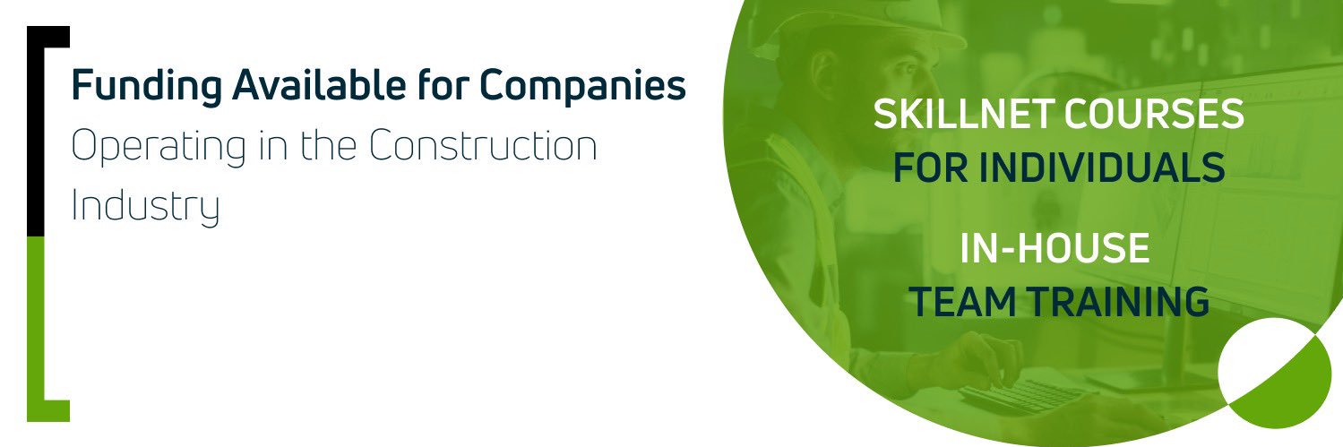 Construction Professionals Skillnet banner