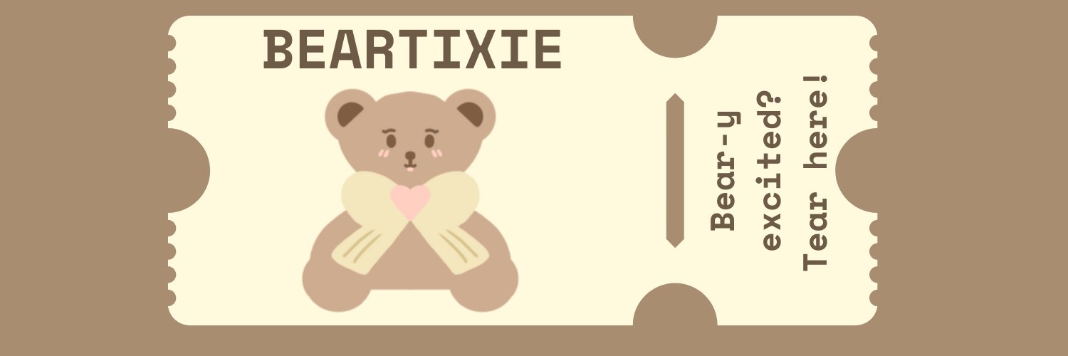 ticketing service by beartixie🧸 | JASTIP JASWAR banner