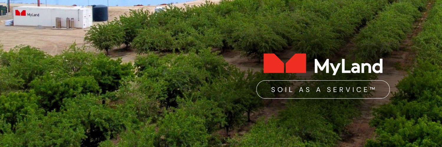 MyLand Agriculture, A Soil Health Company banner