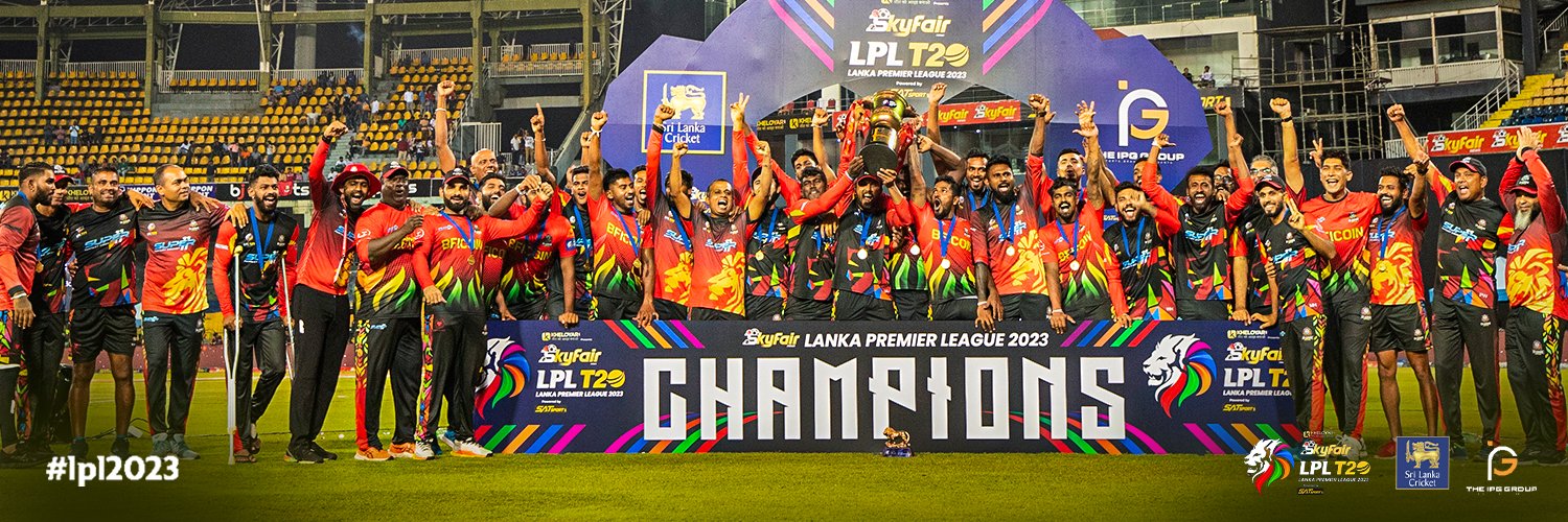 LPL - Lanka Premier League Profile Banner