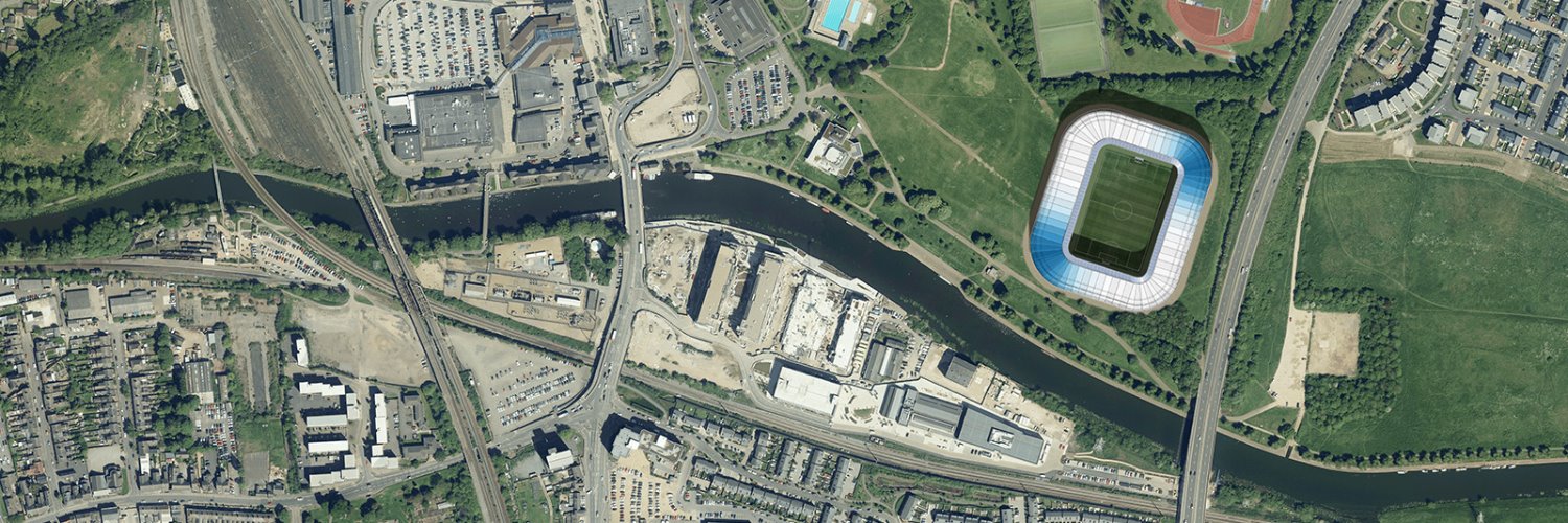 Embankment Stadium banner