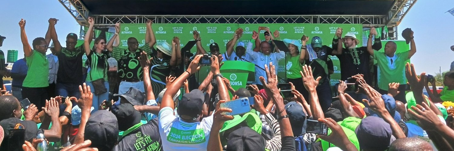 ActionSA's banner