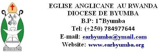 EAR DIOCESE OF BYUMBA banner