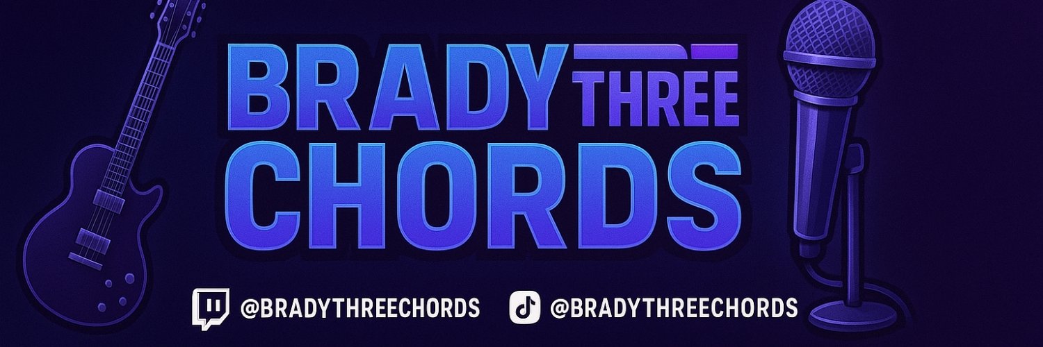 BradyThreeChords™ banner