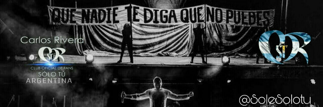 SoleSóloTú 💙🇦🇷 banner