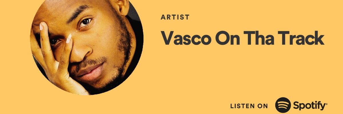 Vasco on tha Track's banner