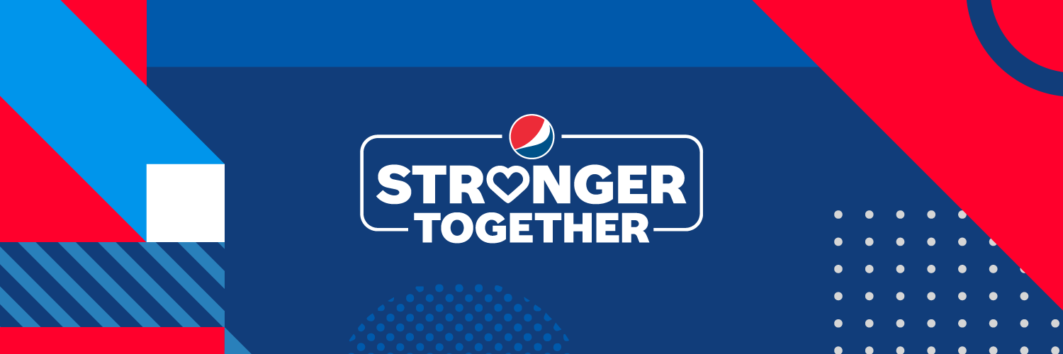 Pepsi Stronger Together banner