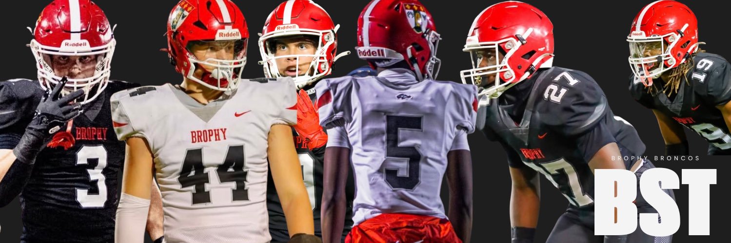 Brophy Football banner