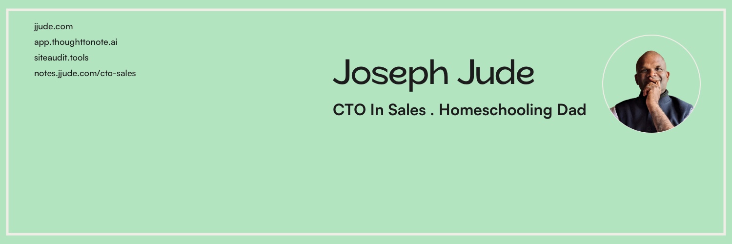 Joseph Jude's banner