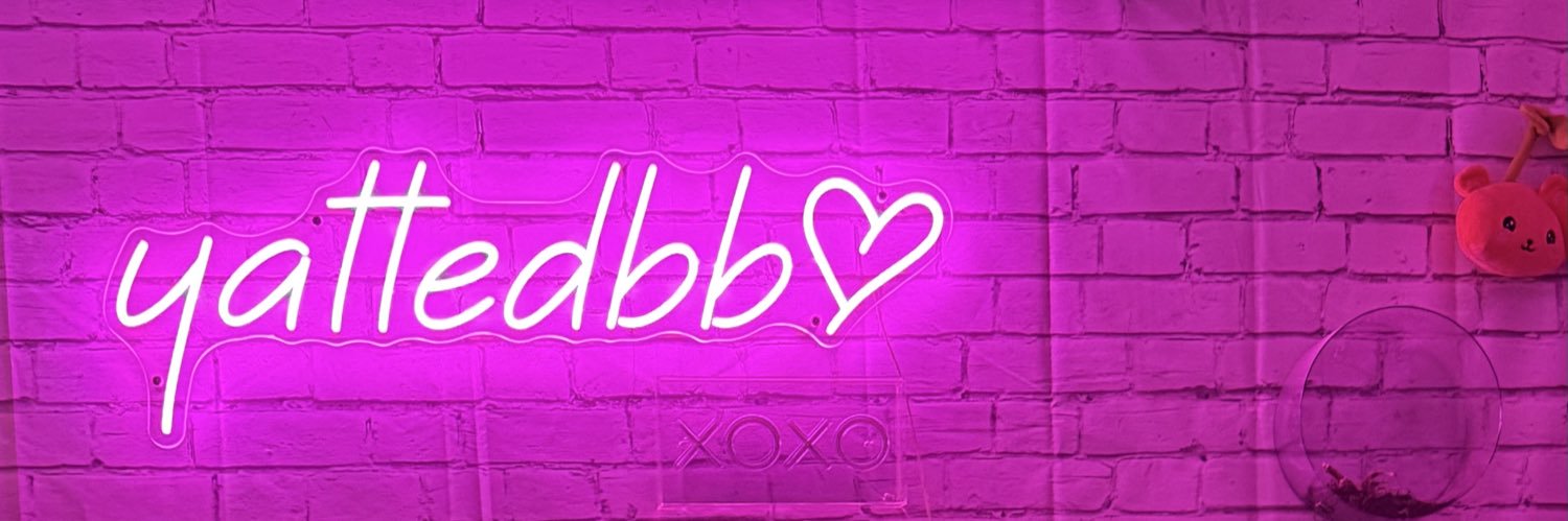 Yattedbb🖤 banner