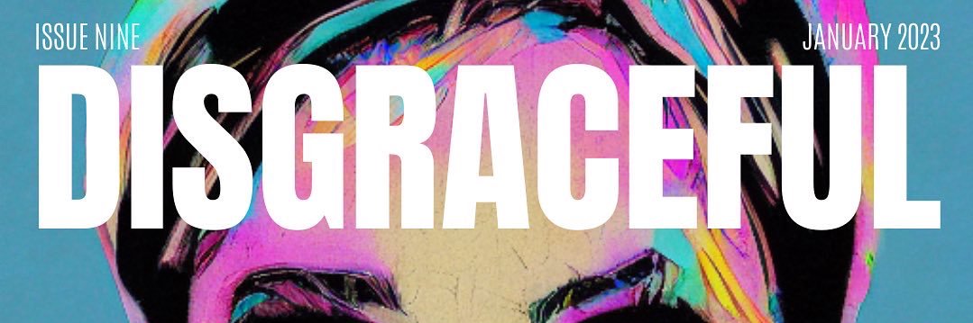 DISGRACEFUL MAGAZINE banner