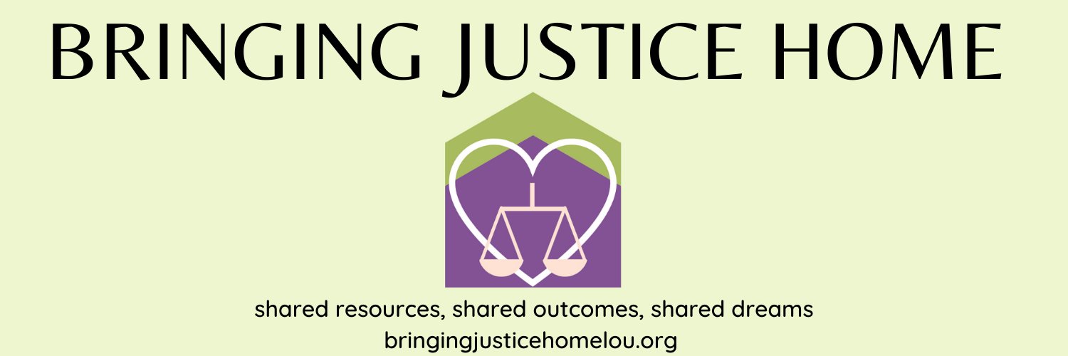 Bringing Justice Home, Inc. banner