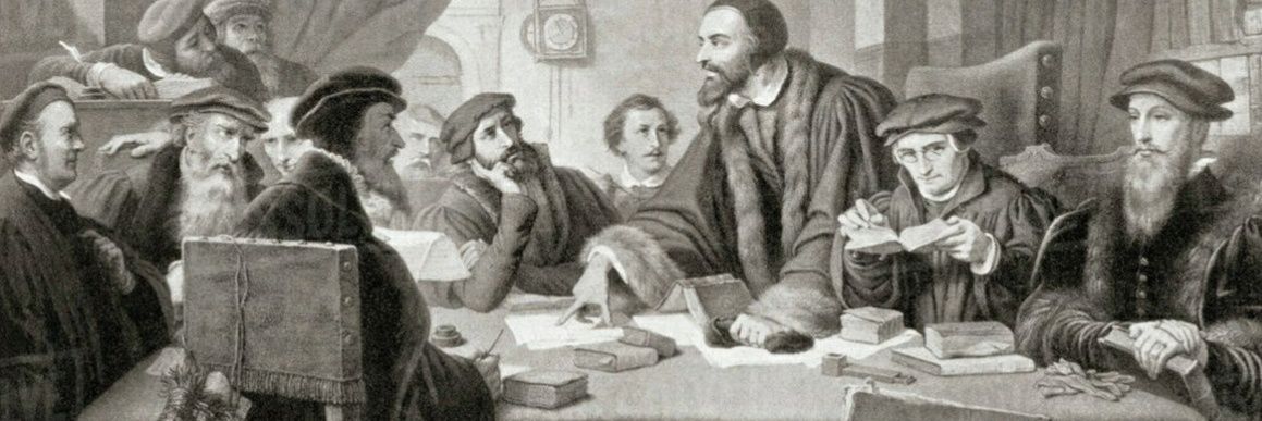 The Calvinist Father's banner